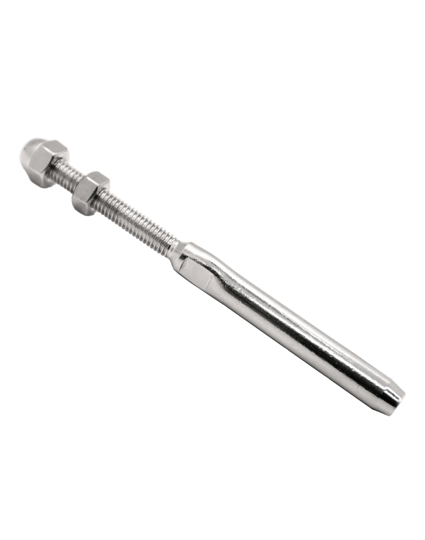 Hand Swage Threaded Stud for 1/4" Stainless Steel Cable (C1036-014)