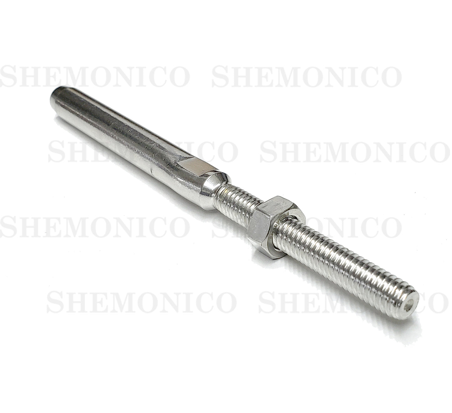 Hand Swage Threaded Stud for 1/4" Stainless Steel Cable (C1036-014)