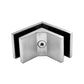 90 Degree 1/2" Glass to Glass Stainless Steel Clamp for Railing  (G1240)